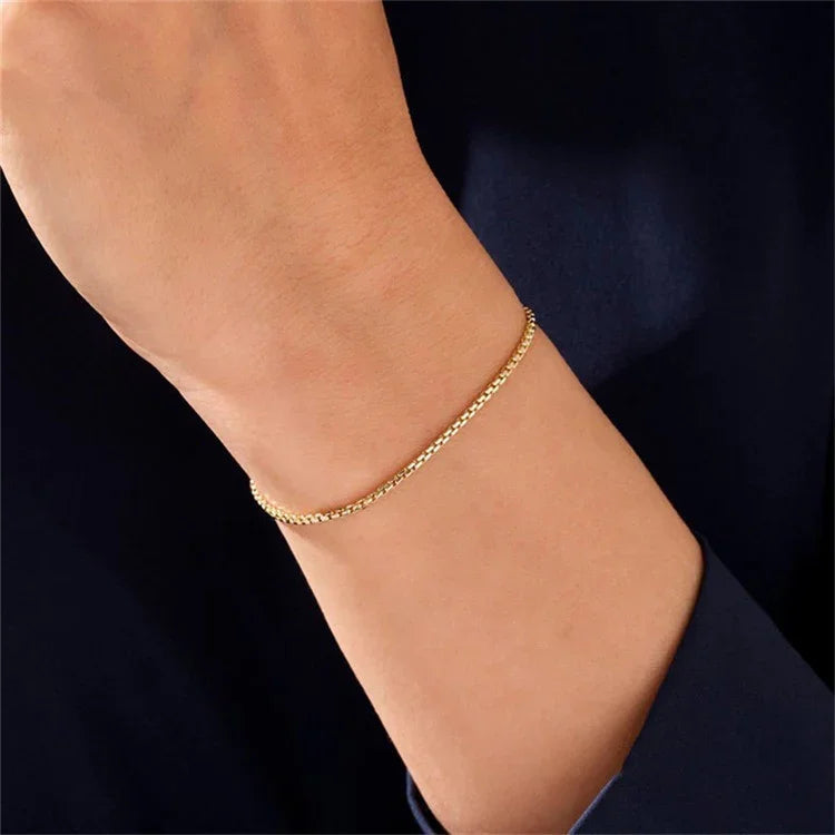 [AuraEcho]Victoria Gold Chain Bracelet