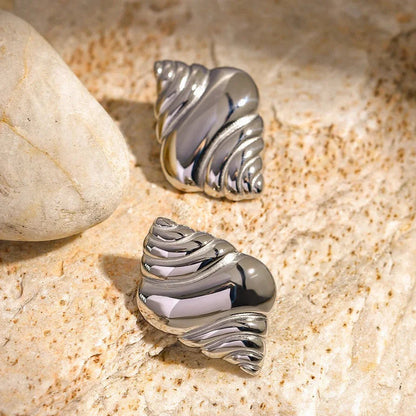[AuraEcho]Daria Silver Earrings