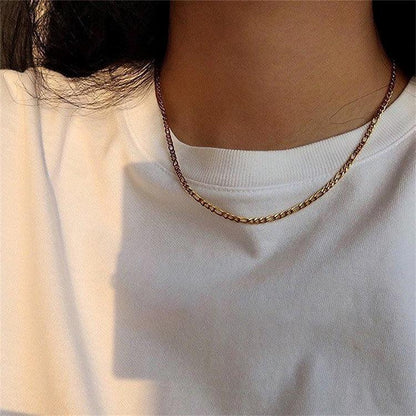 [AuraEcho]Willow Gold Chain Necklace
