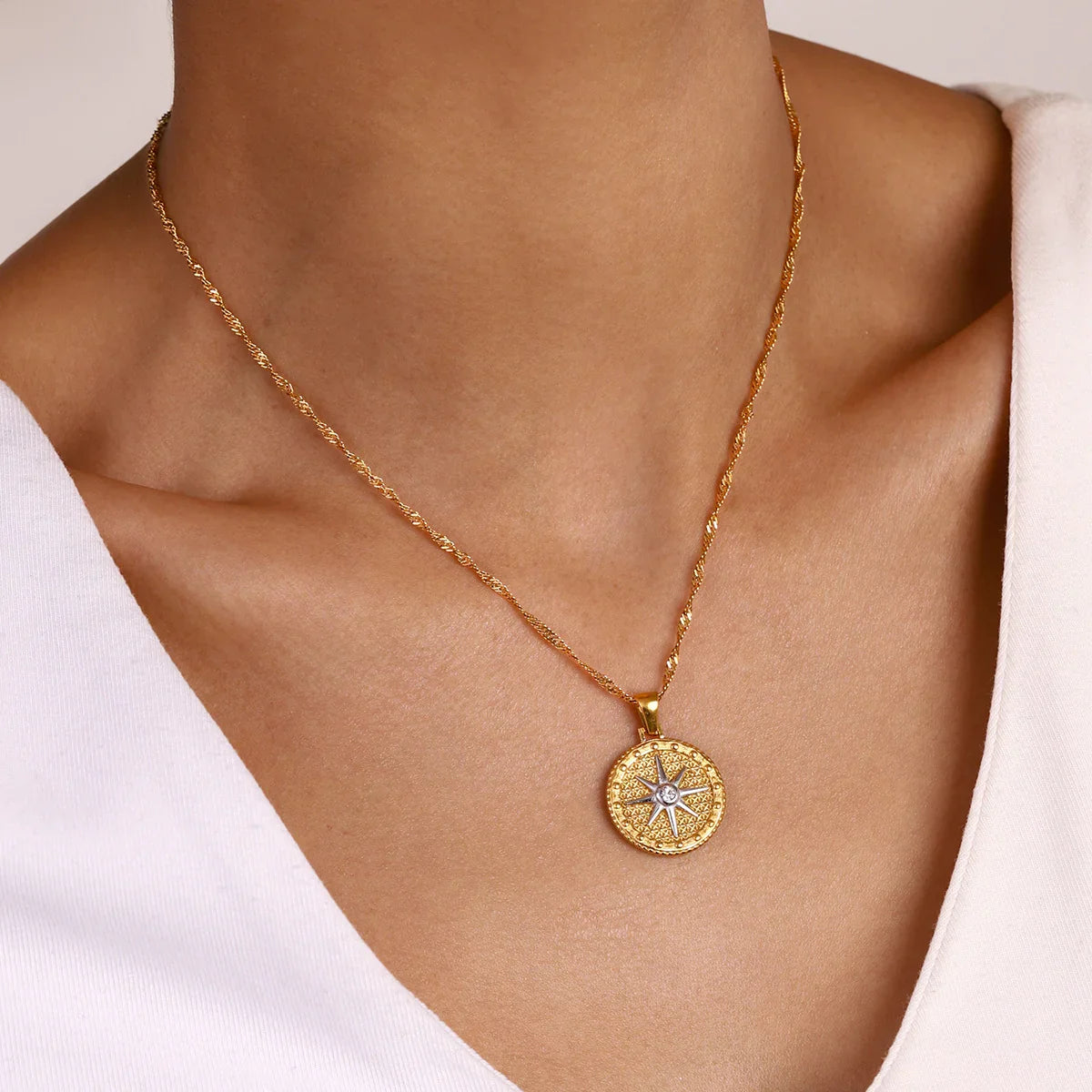 [AuraEcho]Parker Gold Star Pendant