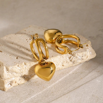 [AuraEcho]Audrey Gold Earrings