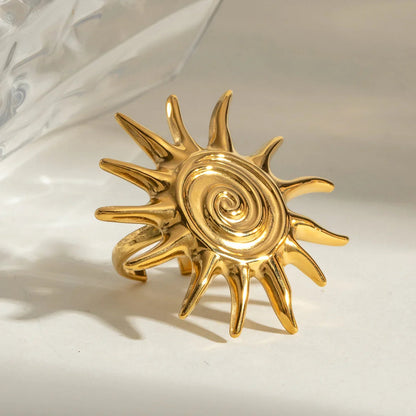 [AuraEcho]Solstice Golden Sun Ring