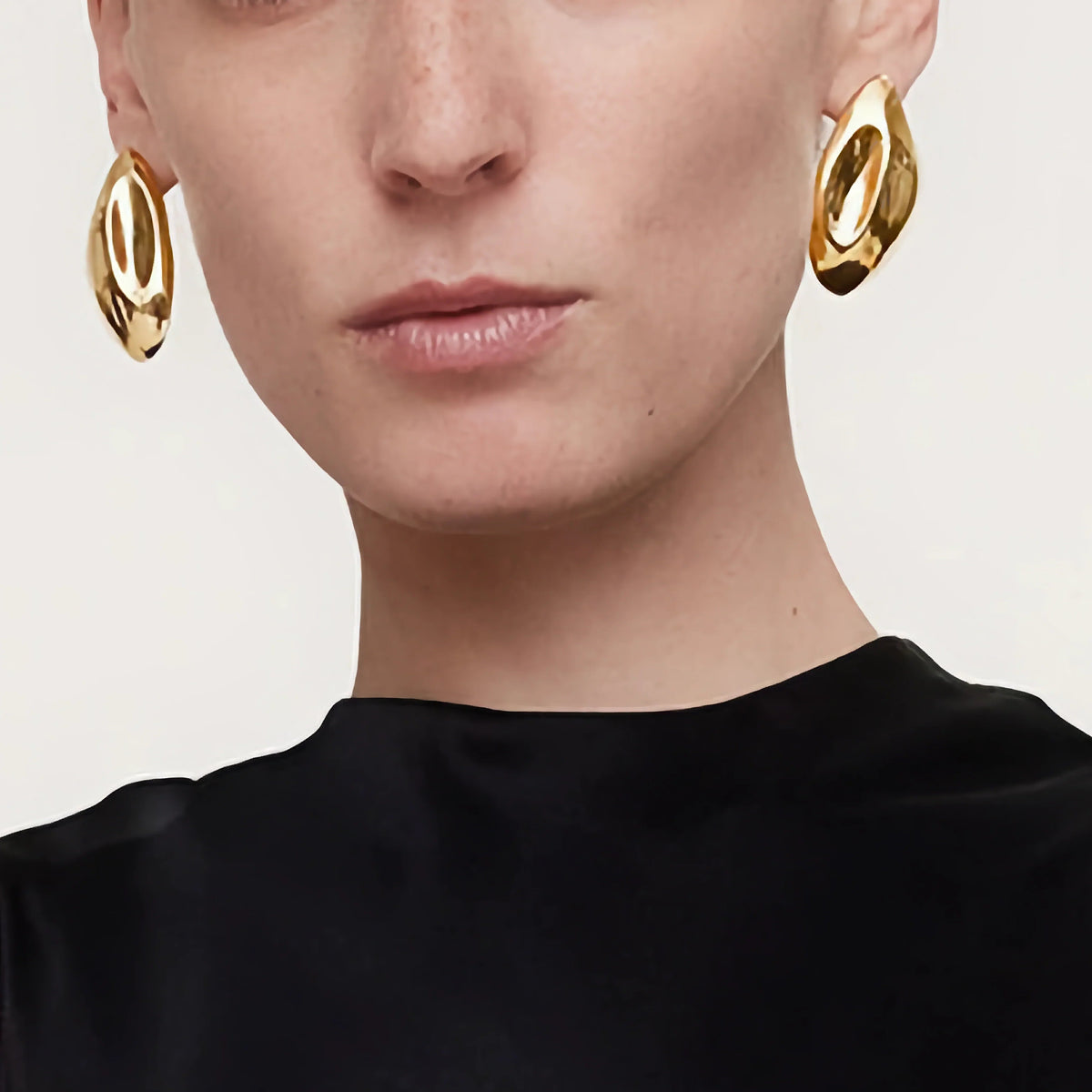 [AuraEcho]Zinnia Gold Earrings
