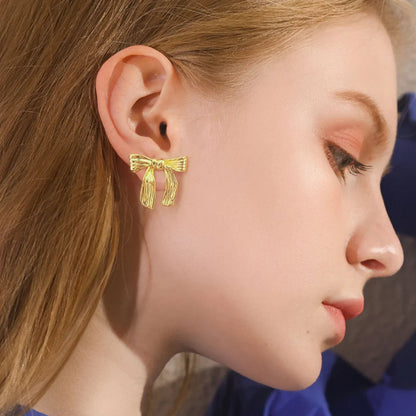 [AuraEcho]Sadie Gold Earrings