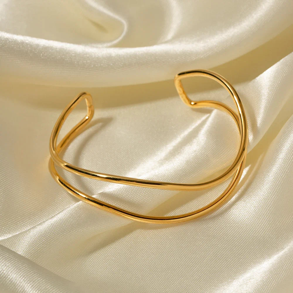[AuraEcho]Dakota Gold Bracelet