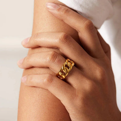 [AuraEcho]Splendor Gold Ring