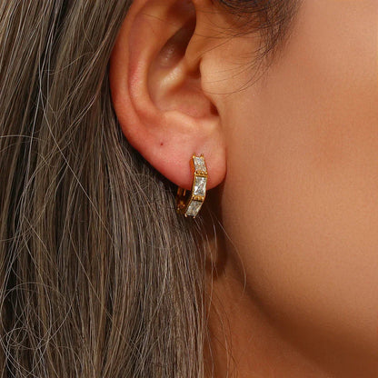 [AuraEcho]Elira Diamond Earrings