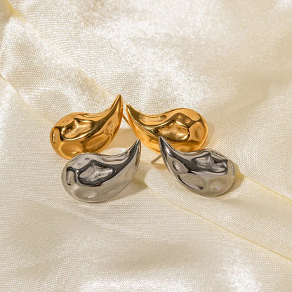 [AuraEcho]Raven Vintage Teardrop Earrings