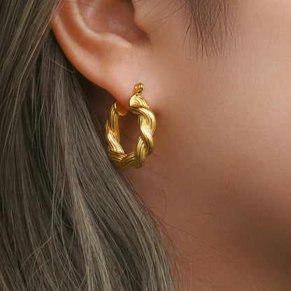 [AuraEcho]Layla Hoop Earrings