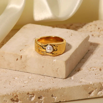 [AuraEcho]Cerulia Freshwater Pearl Ring