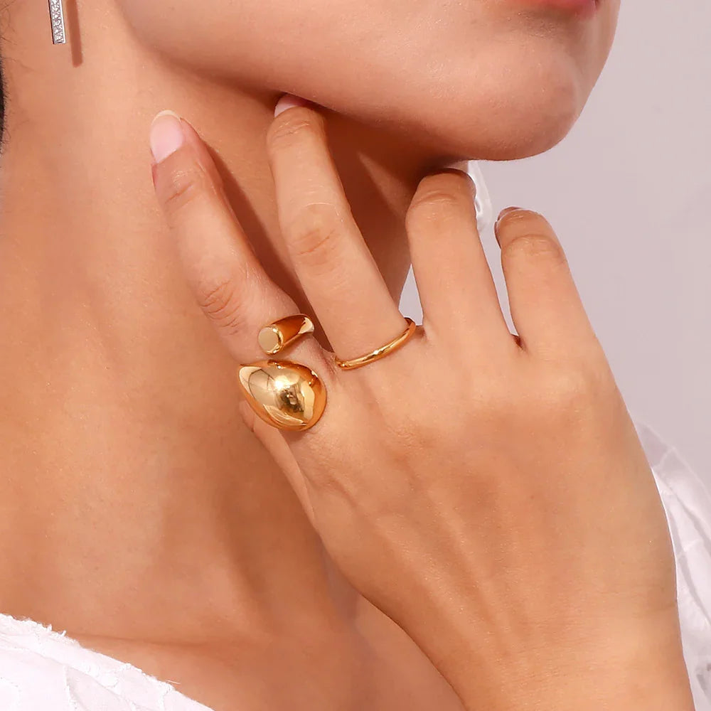 [AuraEcho]Rosie Gold Ring