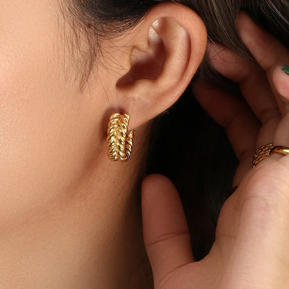 [AuraEcho]Arabella Braid Earrings