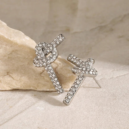 [AuraEcho]Francesca Diamond Earrings