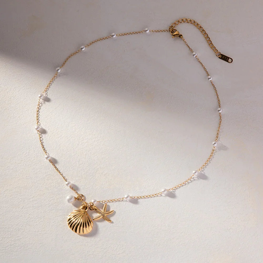 [AuraEcho]Rebecca Freshwater Pearl Necklace