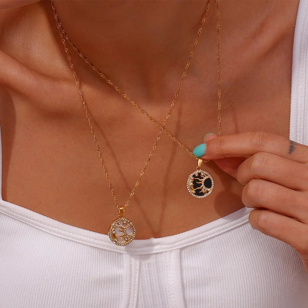 [AuraEcho]Cosima Gold Necklace