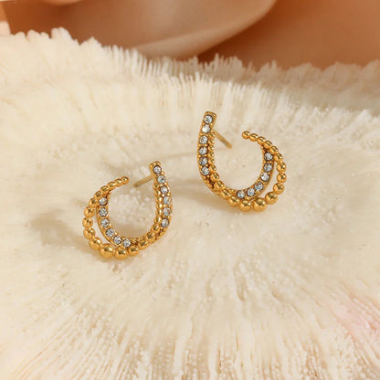 [AuraEcho]Nola Gold Earrings