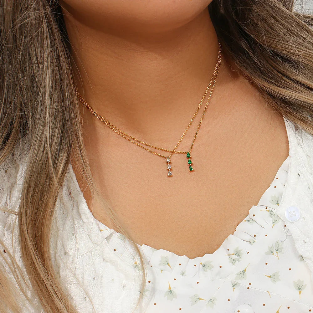 [AuraEcho]Alana Diamond Necklace