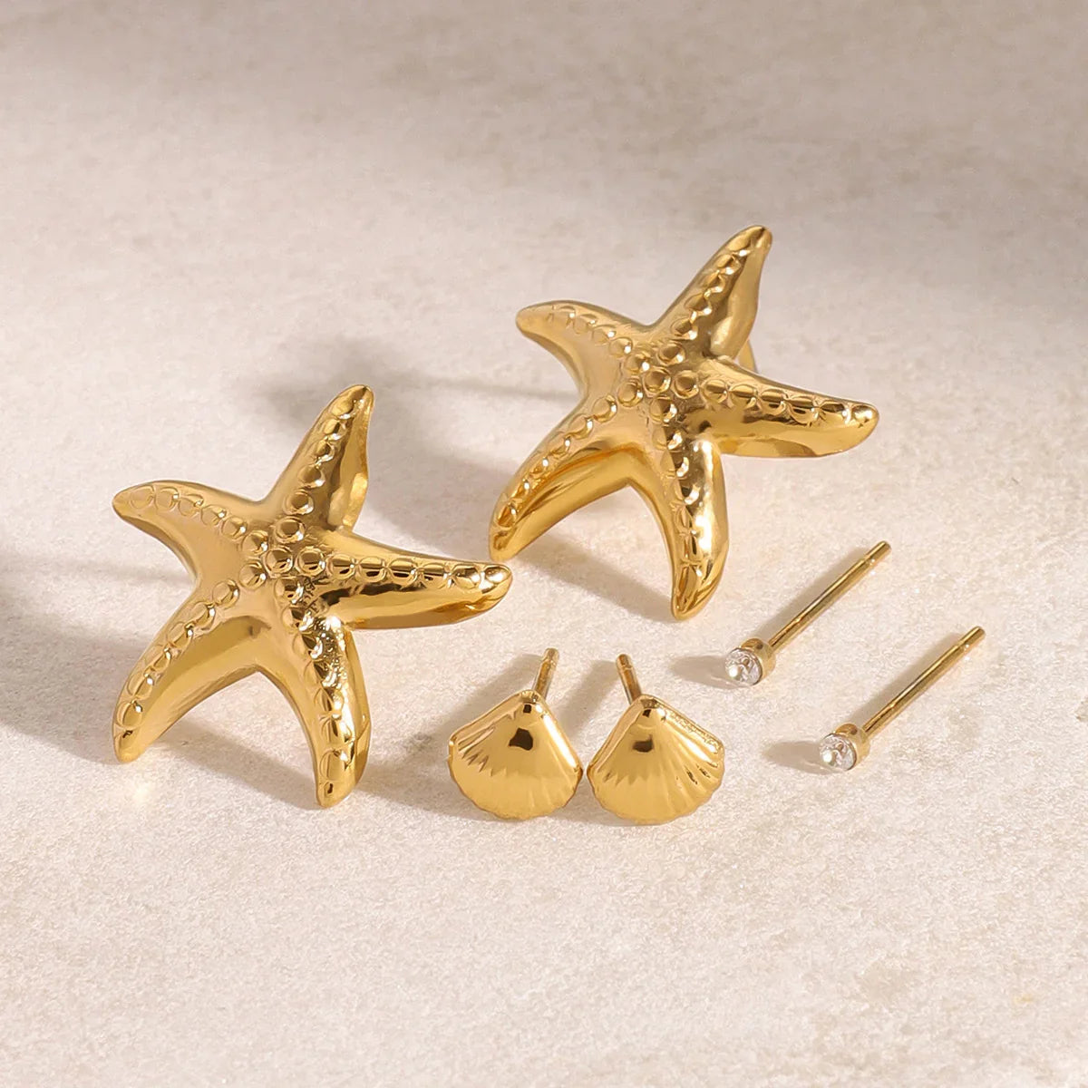 [AuraEcho]Arielle Ocean-Inspired Earring Bundle