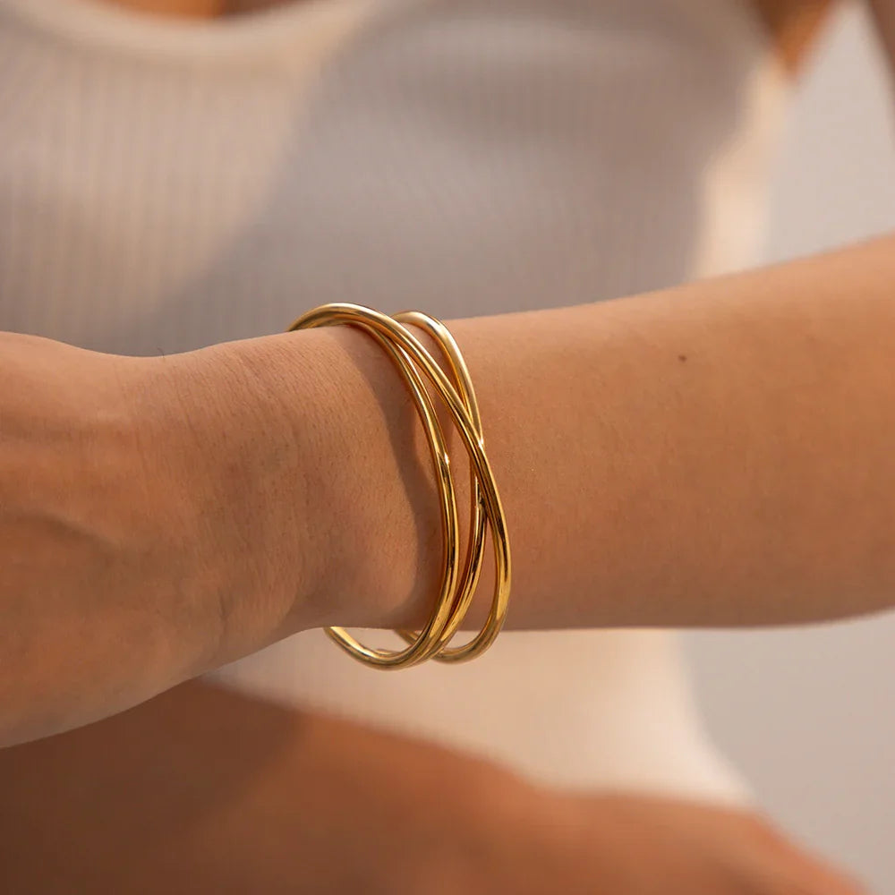 [AuraEcho]Dolly Gold Bracelet