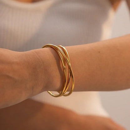 [AuraEcho]Dolly Gold Bracelet