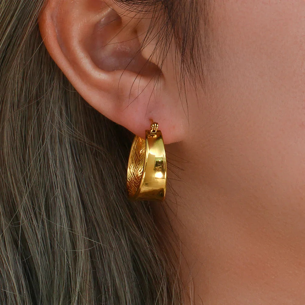 [AuraEcho]Lyla Hoop Earrings