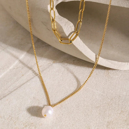 [AuraEcho]Undine Freshwater Pearl Necklace