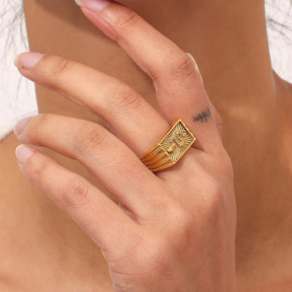 [AuraEcho]Miles Gold Ring