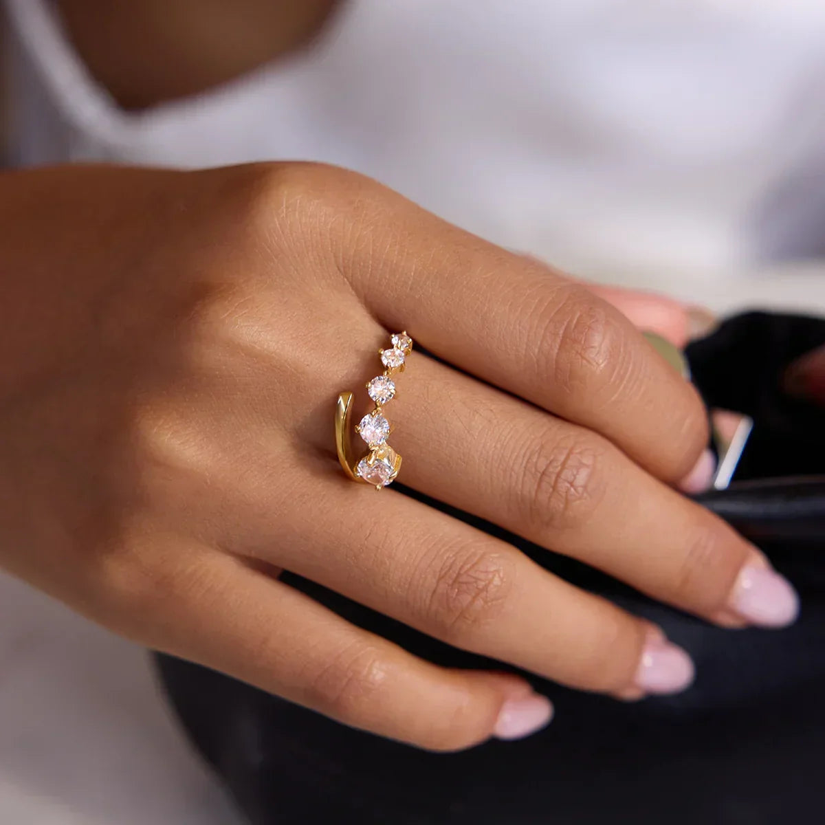 [AuraEcho]Caelina Diamond Ring