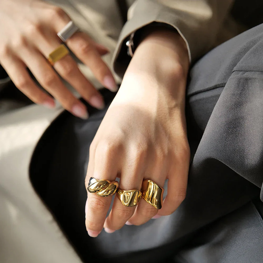 [AuraEcho]Sophie Gold Ring