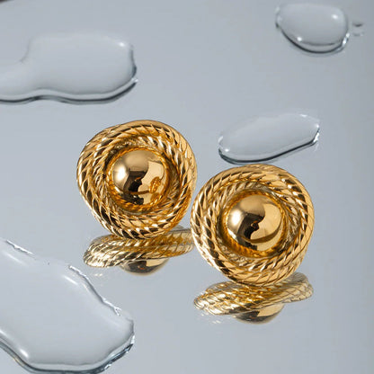 [AuraEcho]Ariadne Gold Earrings