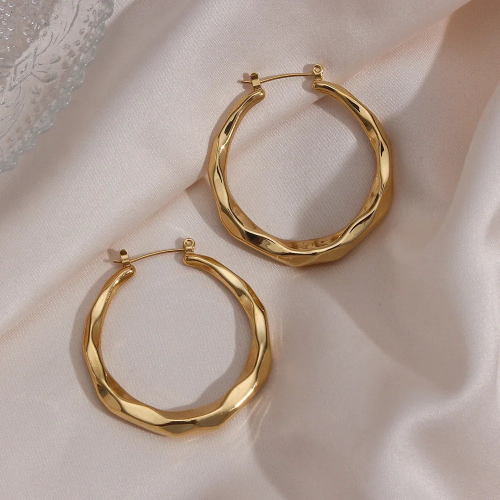 [AuraEcho]Aire Hoop Earrings