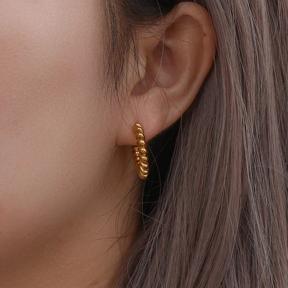 [AuraEcho]Brynlee Twisted Earrings