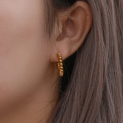 [AuraEcho]Brynlee Twisted Earrings