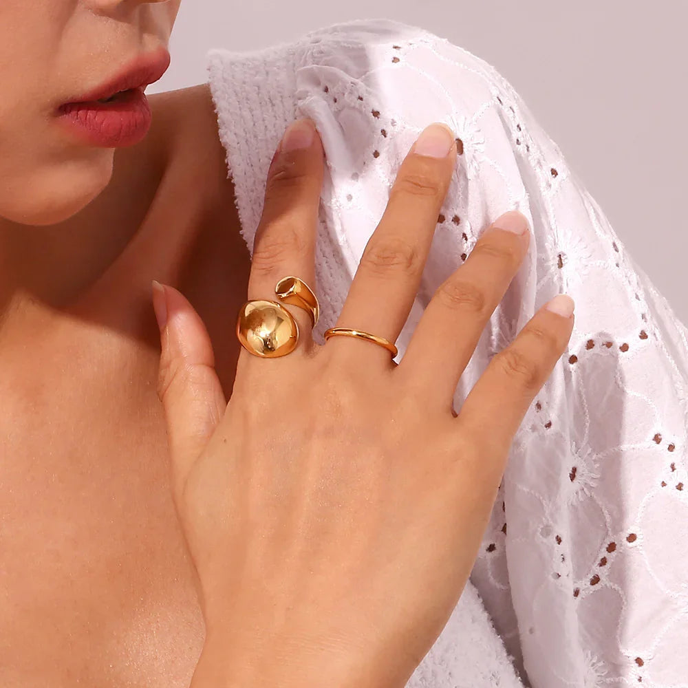 [AuraEcho]Rosie Gold Ring