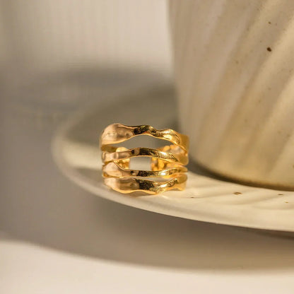 [AuraEcho]Cass Gold Ring