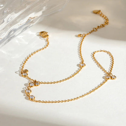 [AuraEcho]Elina Diamond Hand Chain