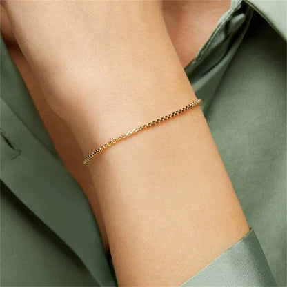 [AuraEcho]Victoria Gold Chain Bracelet