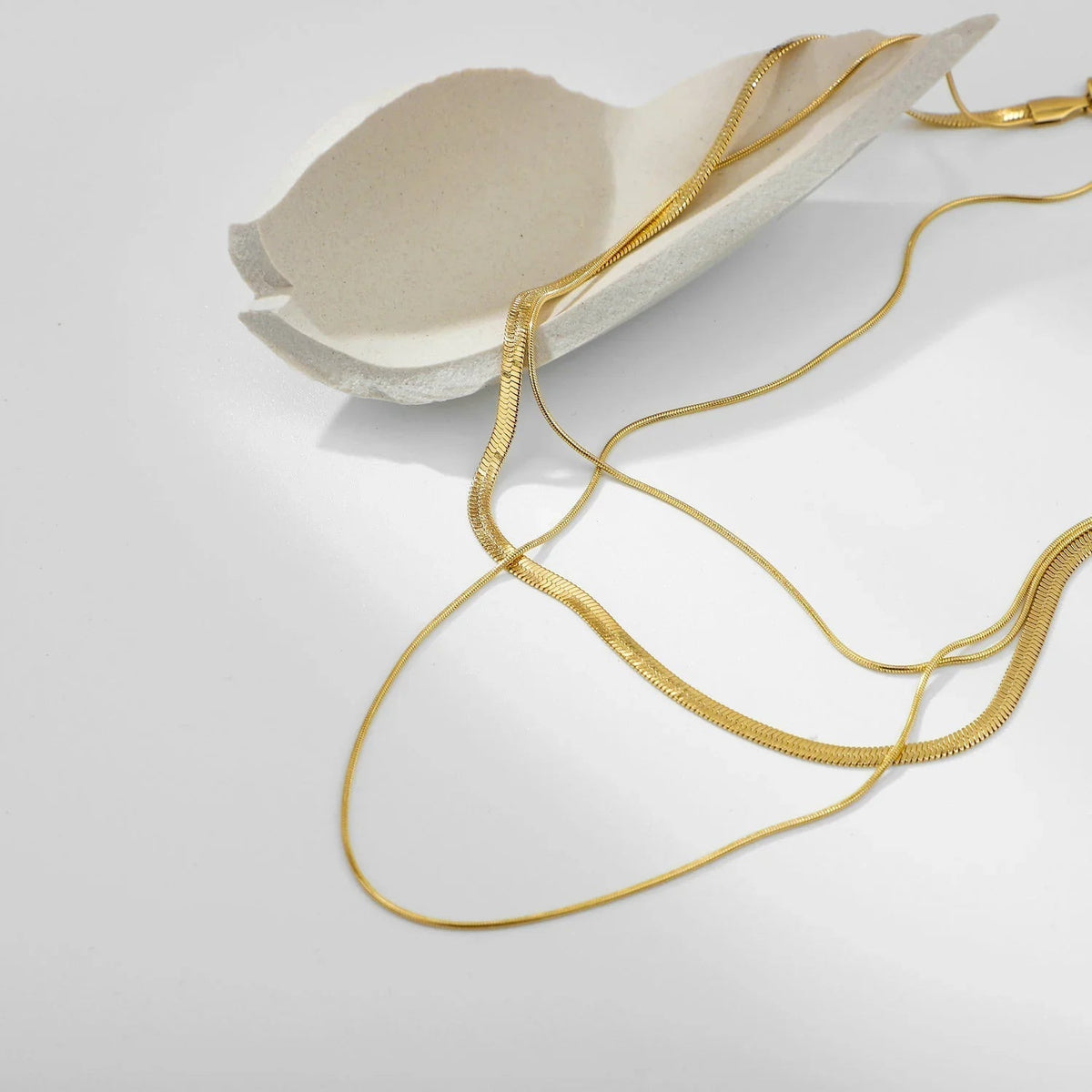 [AuraEcho]Zafina Gold Necklace