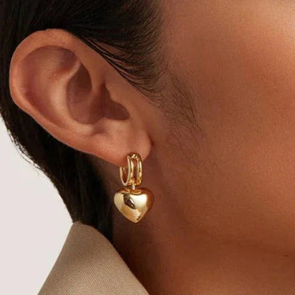 [AuraEcho]Audrey Gold Earrings