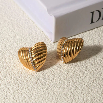 [AuraEcho]Selene Gold Earrings