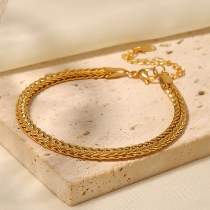 [AuraEcho]Debra Gold Bracelet