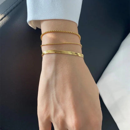 [AuraEcho]Janet Gold Bracelet