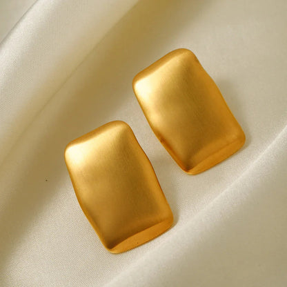 [AuraEcho]Olive Gold Earrings