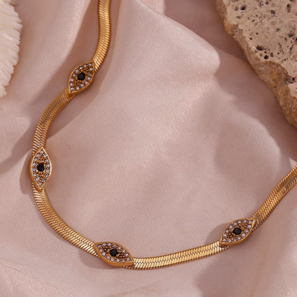 [AuraEcho]Faunne Gold Necklace