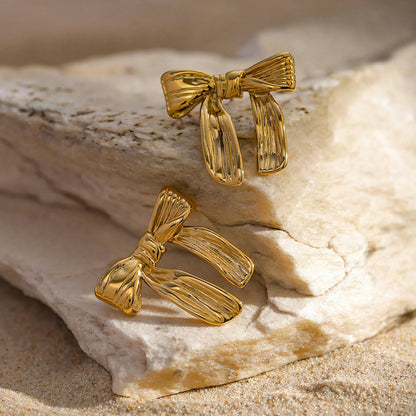 [AuraEcho]Sadie Gold Earrings