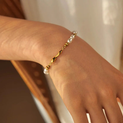 [AuraEcho]Dominique Freshwater Pearl Bracelet