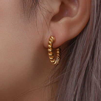 [AuraEcho]Brynlee Twisted Earrings
