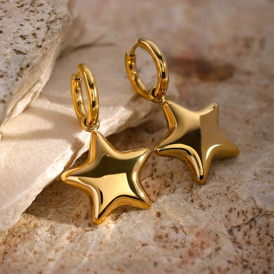 [AuraEcho]Xenia Gold Earrings