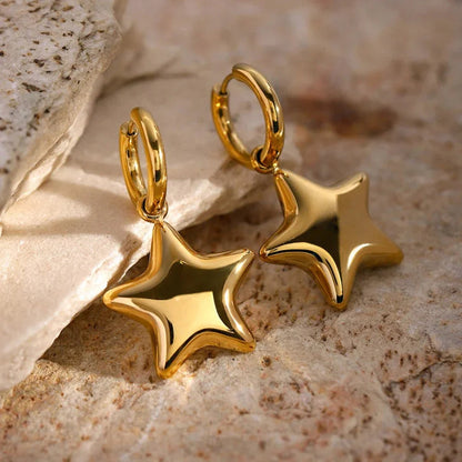 [AuraEcho]Xenia Gold Earrings