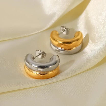 [AuraEcho]Henrietta Gold Earrings